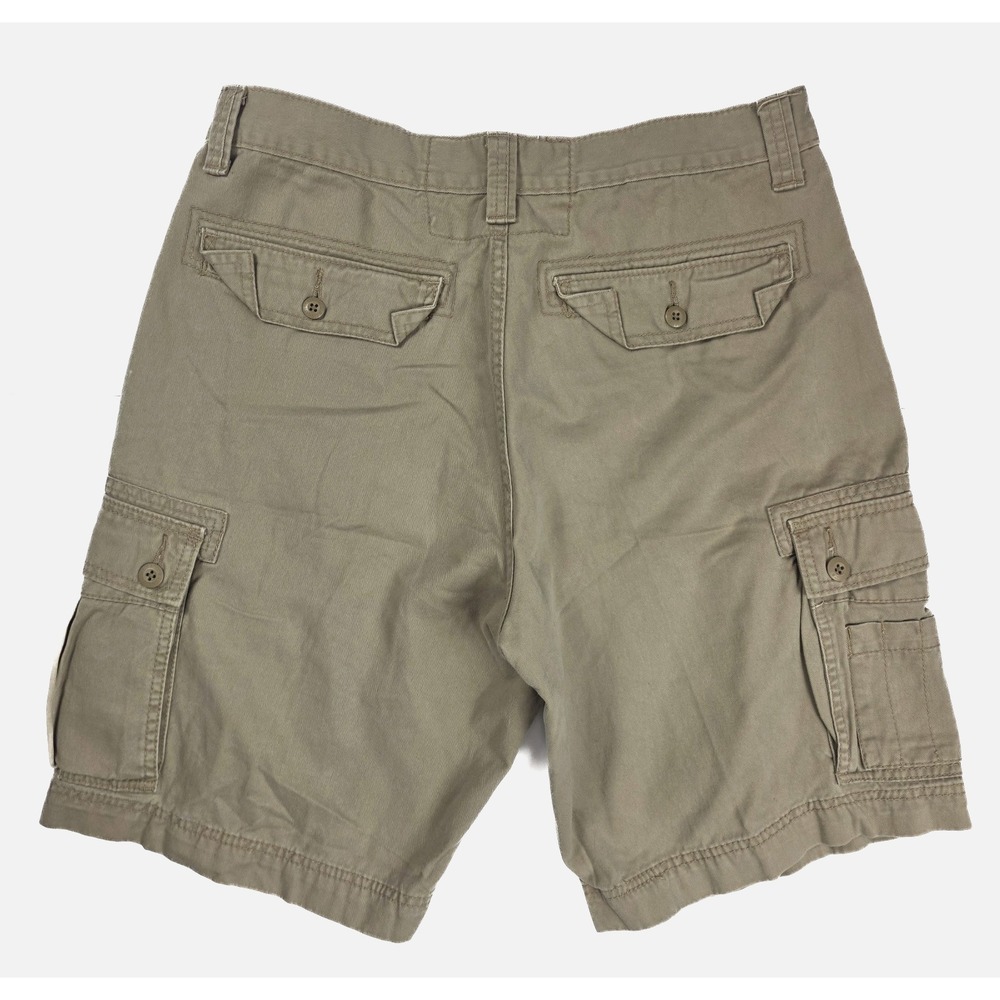 Levi's Signature Khaki Cargo Utility Y2K Outdoor Shorts Men's Size 34W - Picture 2 of 4